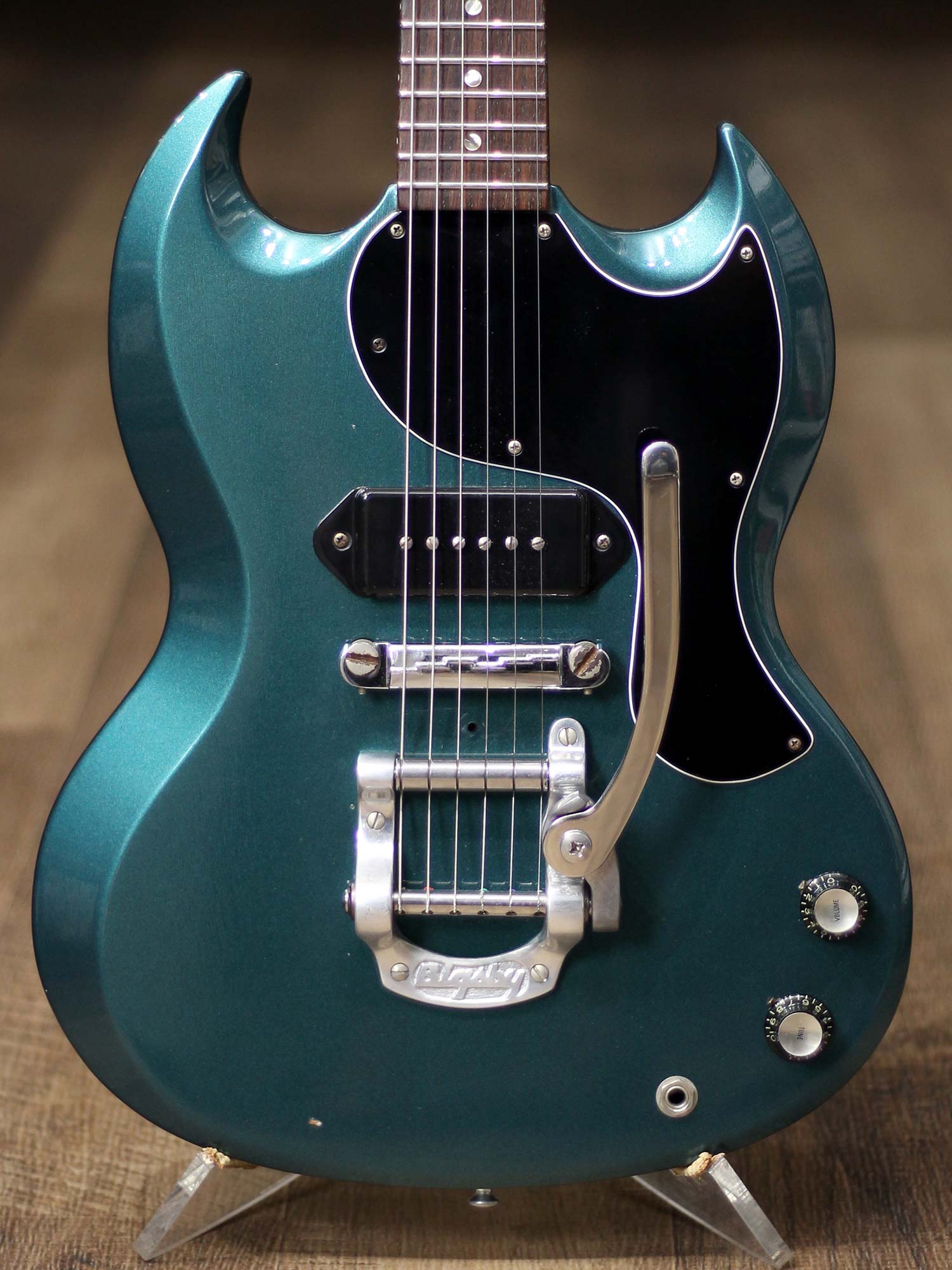 Gibson 1964 SG Junior Refinish Pelham Blue
